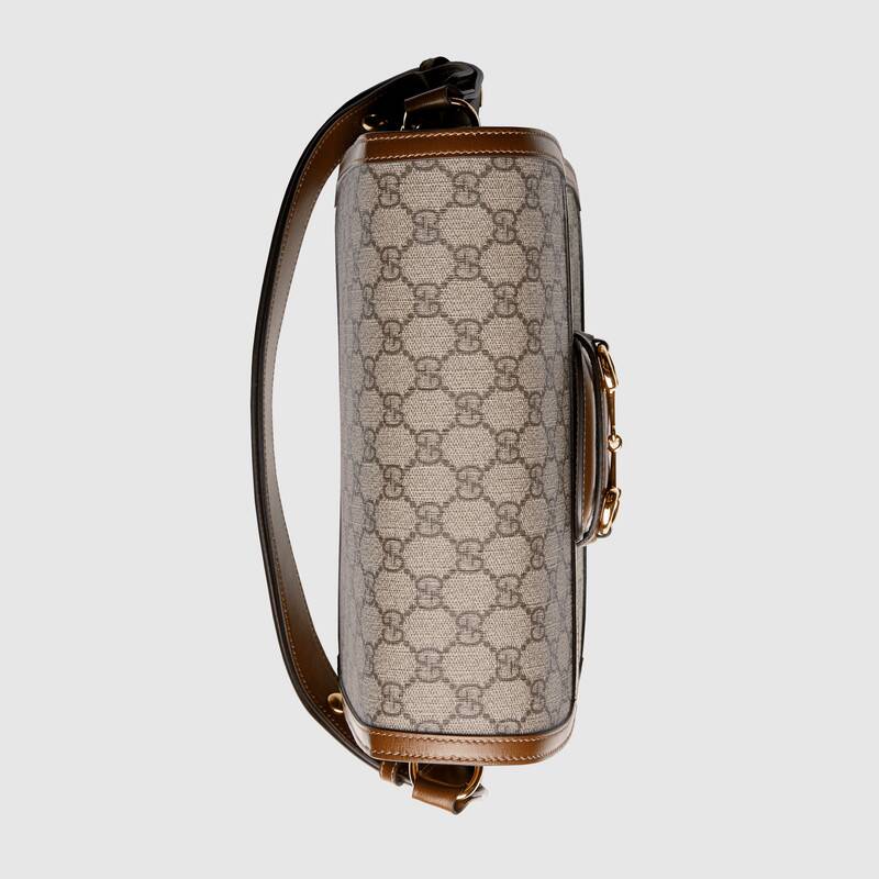 Gucci Horsebit 1955 Small Shoulder Bag 602204 Brown